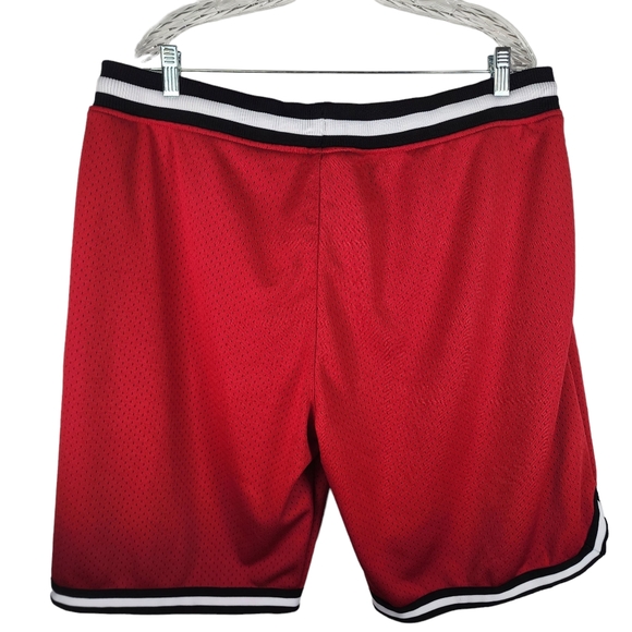 CSG Mens 2XL Basketball Shorts Pockets Pull On Tie Waist Drawstring Thick Waist - Picture 5 of 7